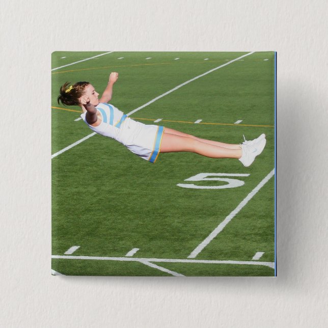 Botón de la animadora (Anverso)