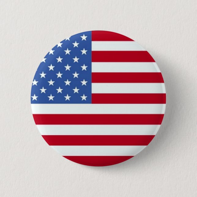Botón de la bandera americana (Anverso)
