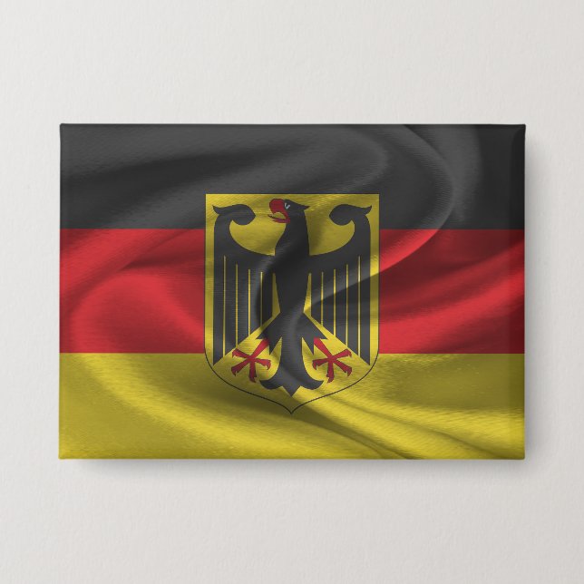 Botón de la bandera de Alemania (Anverso)