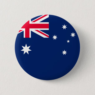 Botón de la bandera de Australia