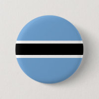 Botón de la bandera de Botswana