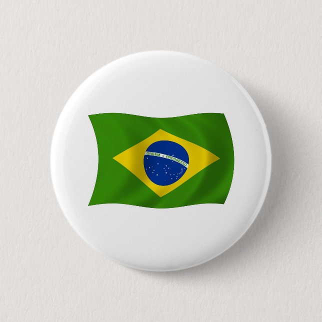Botón de la bandera de Brasil (Anverso)