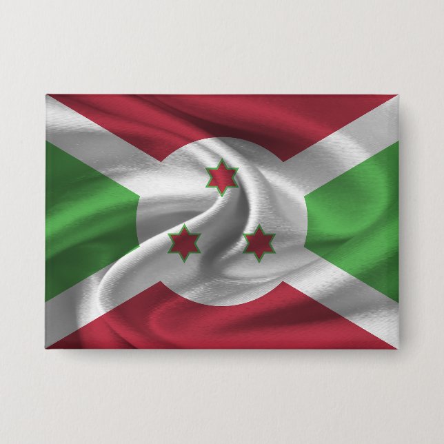Botón de la Bandera de Burundi (Anverso)