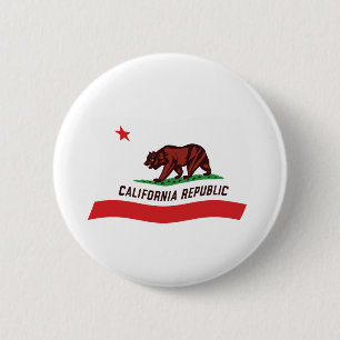 Botón de la bandera de California