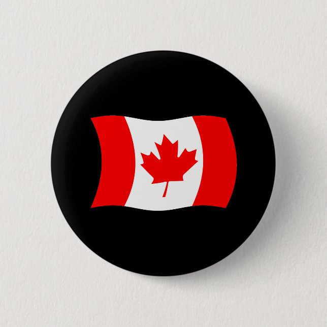 Botón de la bandera de Canadá (Anverso)