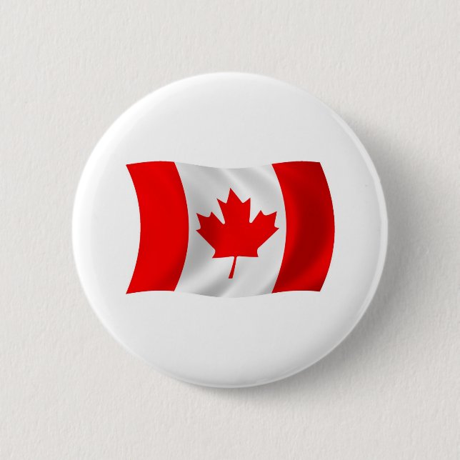 Botón de la bandera de Canadá (Anverso)