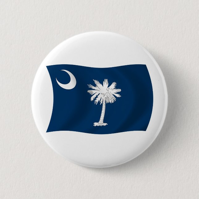 Botón de la bandera de Carolina del Sur (Anverso)