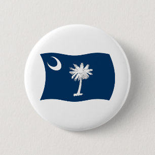 Botón de la bandera de Carolina del Sur