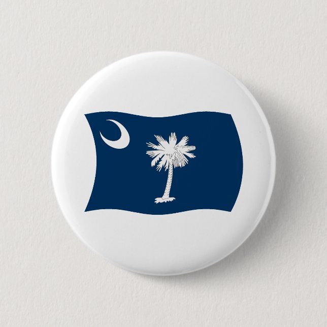 Botón de la bandera de Carolina del Sur (Anverso)