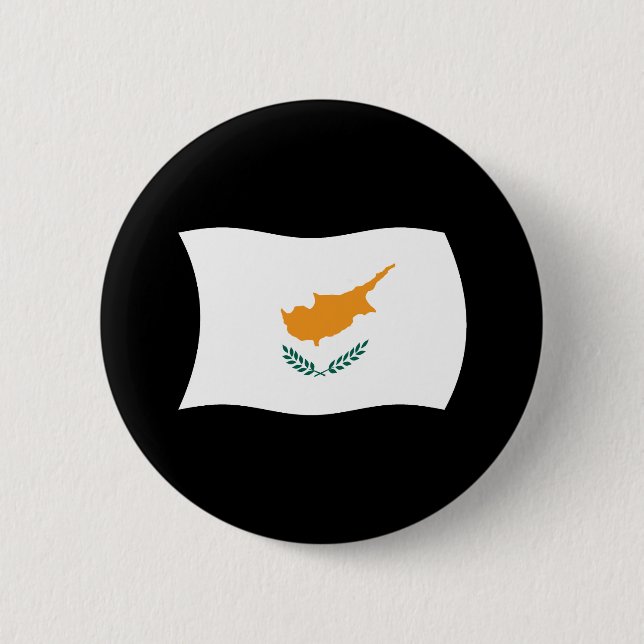 Botón de la bandera de Chipre (Anverso)