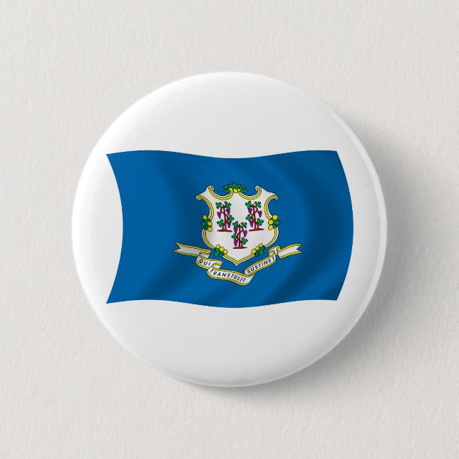 Botón de la bandera de Connecticut (Anverso)