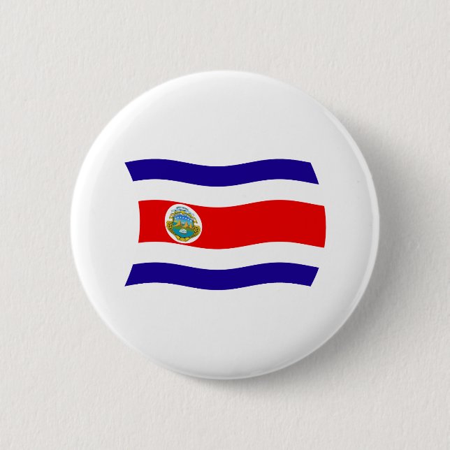 Botón de la bandera de Costa Rica (Anverso)