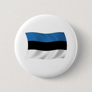 Botón de la bandera de Estonia