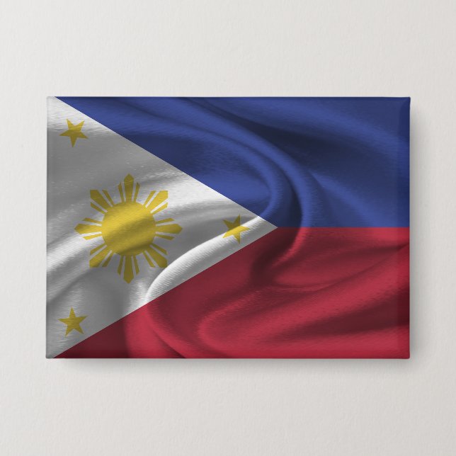 Botón de la bandera de Filipinas (Anverso)