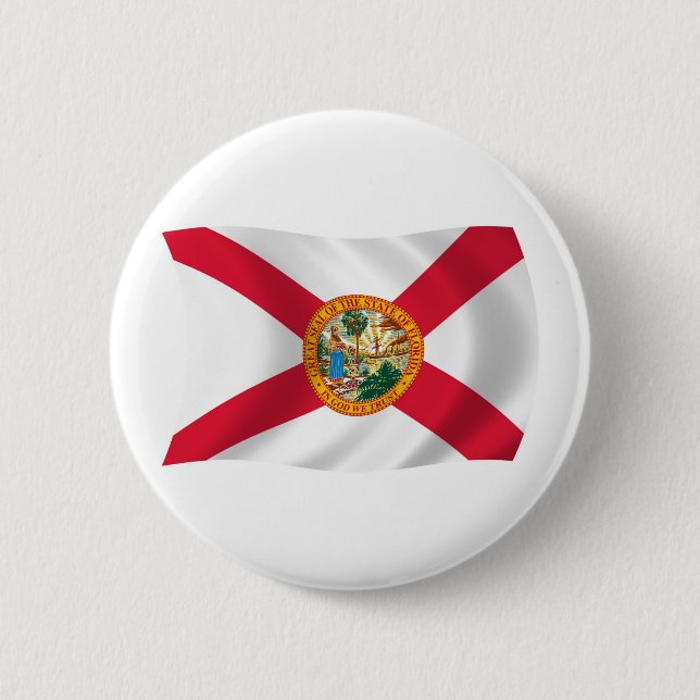Botón de la bandera de Florida (Anverso)