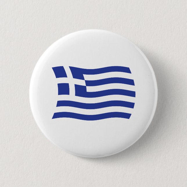 Botón de la bandera de Grecia (Anverso)