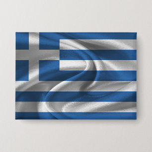 Botón de la bandera de Grecia