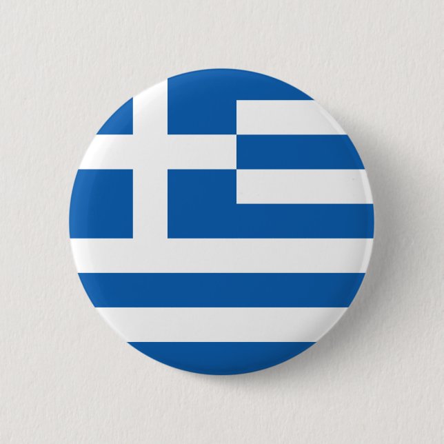 Botón de la bandera de Grecia (Anverso)