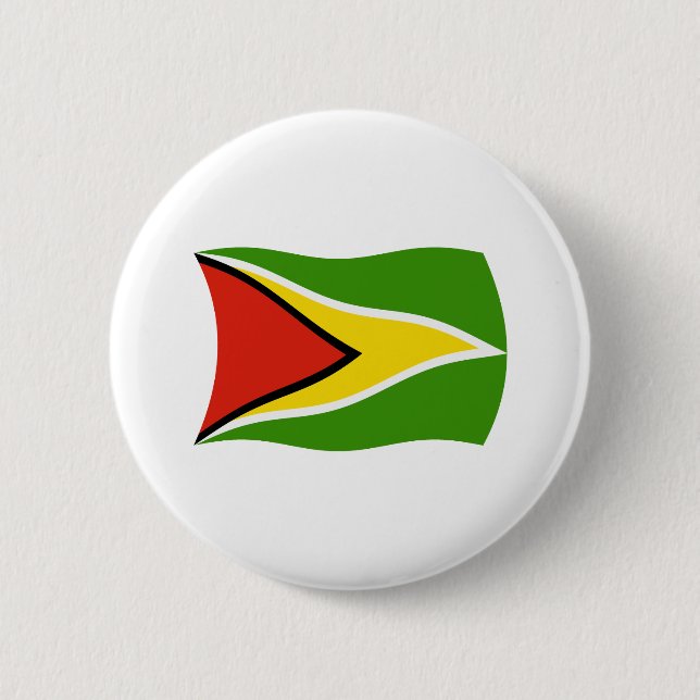 Botón de la bandera de Guyana (Anverso)