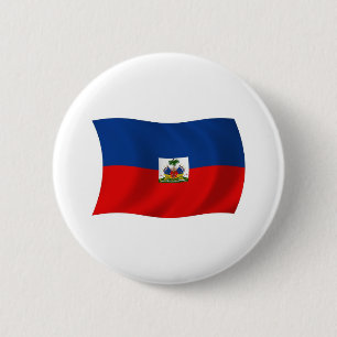 Botón de la bandera de Haití