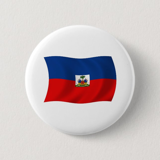Botón de la bandera de Haití (Anverso)