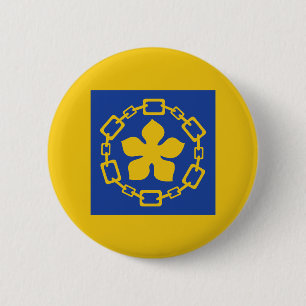 Botón de la bandera de Hamilton, Ontario