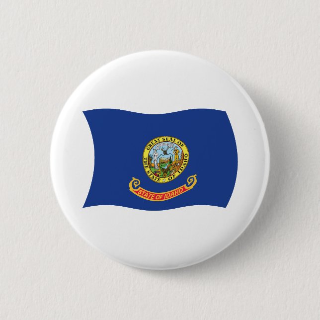 Botón de la bandera de Idaho (Anverso)