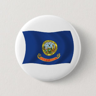 Botón de la bandera de Idaho