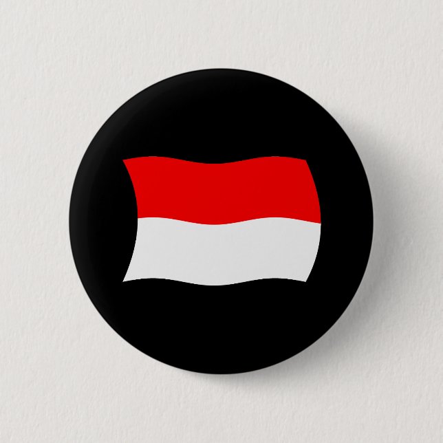Botón de la bandera de Indonesia (Anverso)