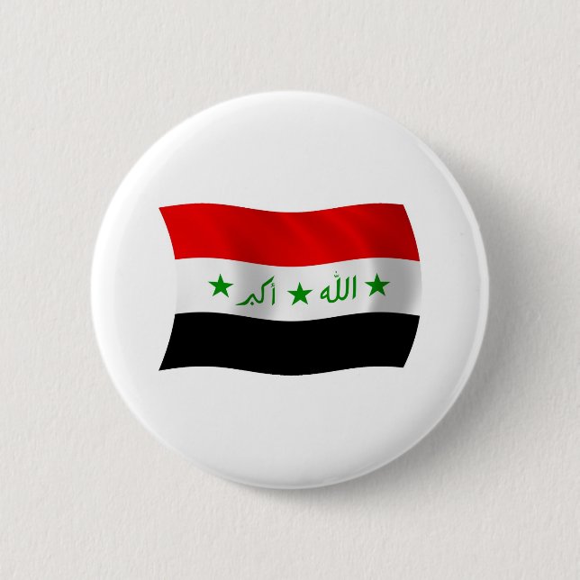 Botón de la bandera de Irak (Anverso)