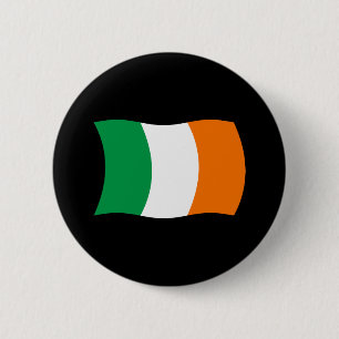 Botón de la bandera de Irlanda