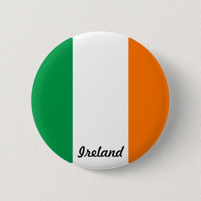 Botón de la bandera de Irlanda (Anverso)