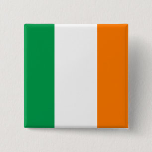 Botón de la bandera de Irlanda