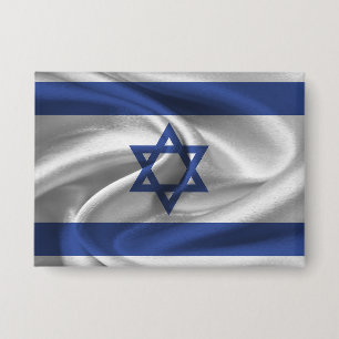 Botón de la bandera de Israel