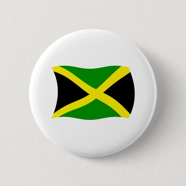Botón de la bandera de Jamaica (Anverso)