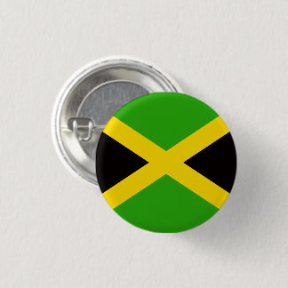Botón de la Bandera de Jamaica Orgullo Jamaicano