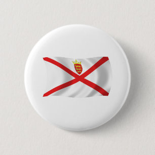 Botón de la bandera de Jersey