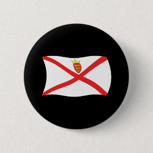 Botón de la bandera de Jersey