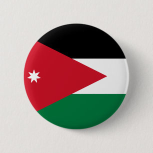 Botón de la bandera de Jordania