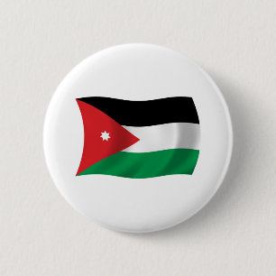 Botón de la bandera de Jordania