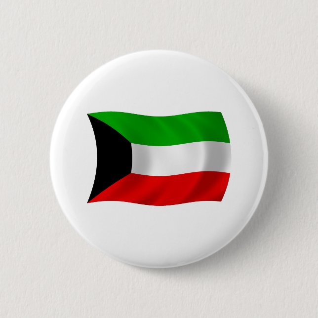 Botón de la bandera de Kuwait (Anverso)