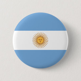 Botón de la bandera de la Argentina