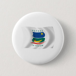 Botón de la bandera de la Guayana Francesa
