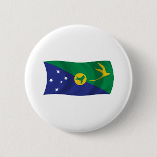 Botón de la bandera de la Isla de Navidad