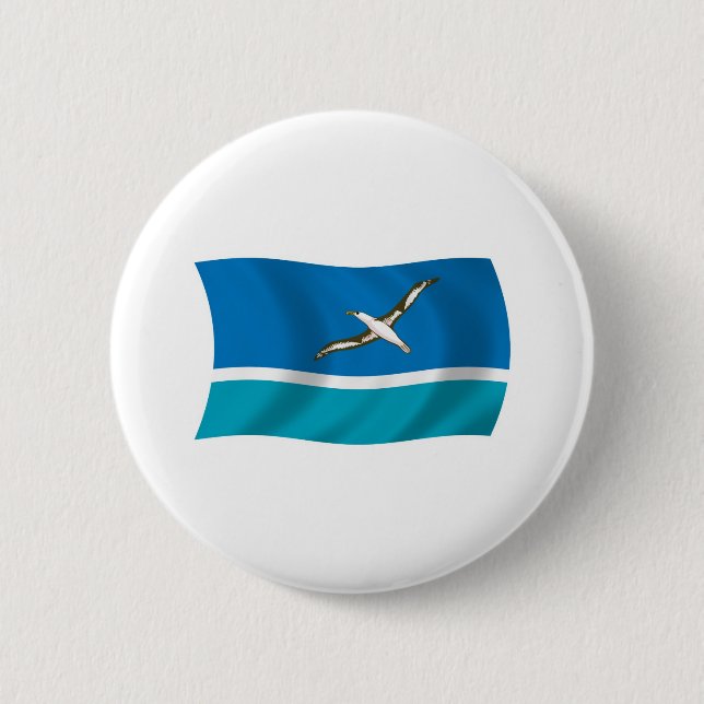 Botón de la bandera de la isla Midway (Anverso)