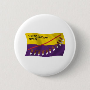 Botón de la bandera de la Nación Tohono O'odham