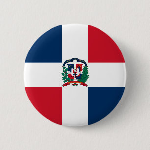 Botón de la bandera de la República Dominicana