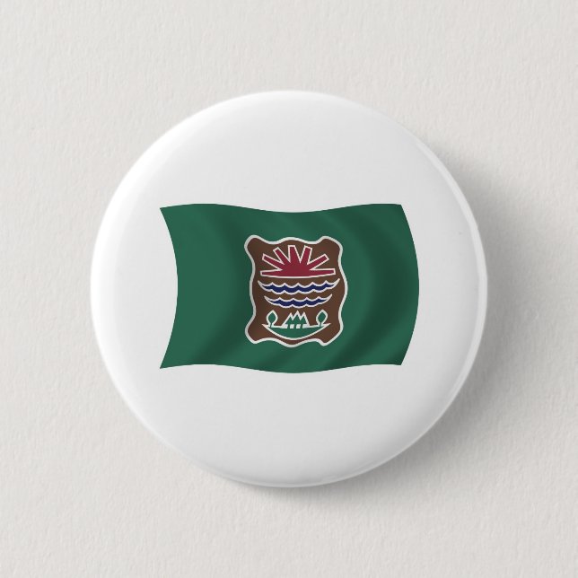 Botón de la Bandera de la Tribu Abenaki (Anverso)
