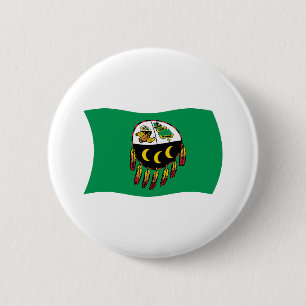 Botón de la bandera de la tribu Kutenai