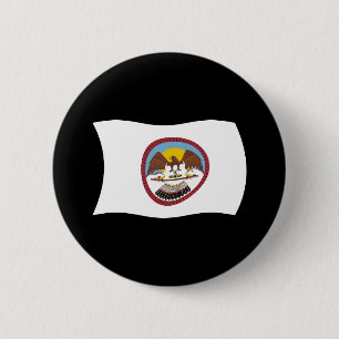 Botón de la Bandera de la Tribu Ute